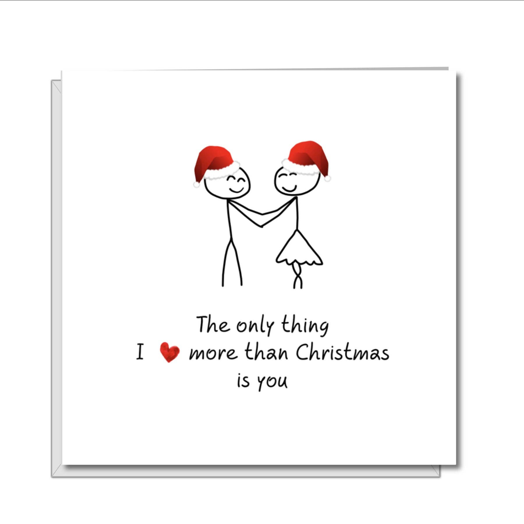Swizzoo Cards – wholesale Christmas card – Romantic Christmas Card - Love Christmas - Girlfriend boyfriend wife husband lover- Married Love You Special0