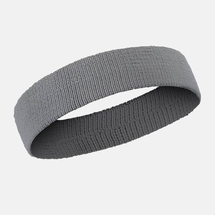 Hue Gray Cotton Headband for wholesale by Sleefs