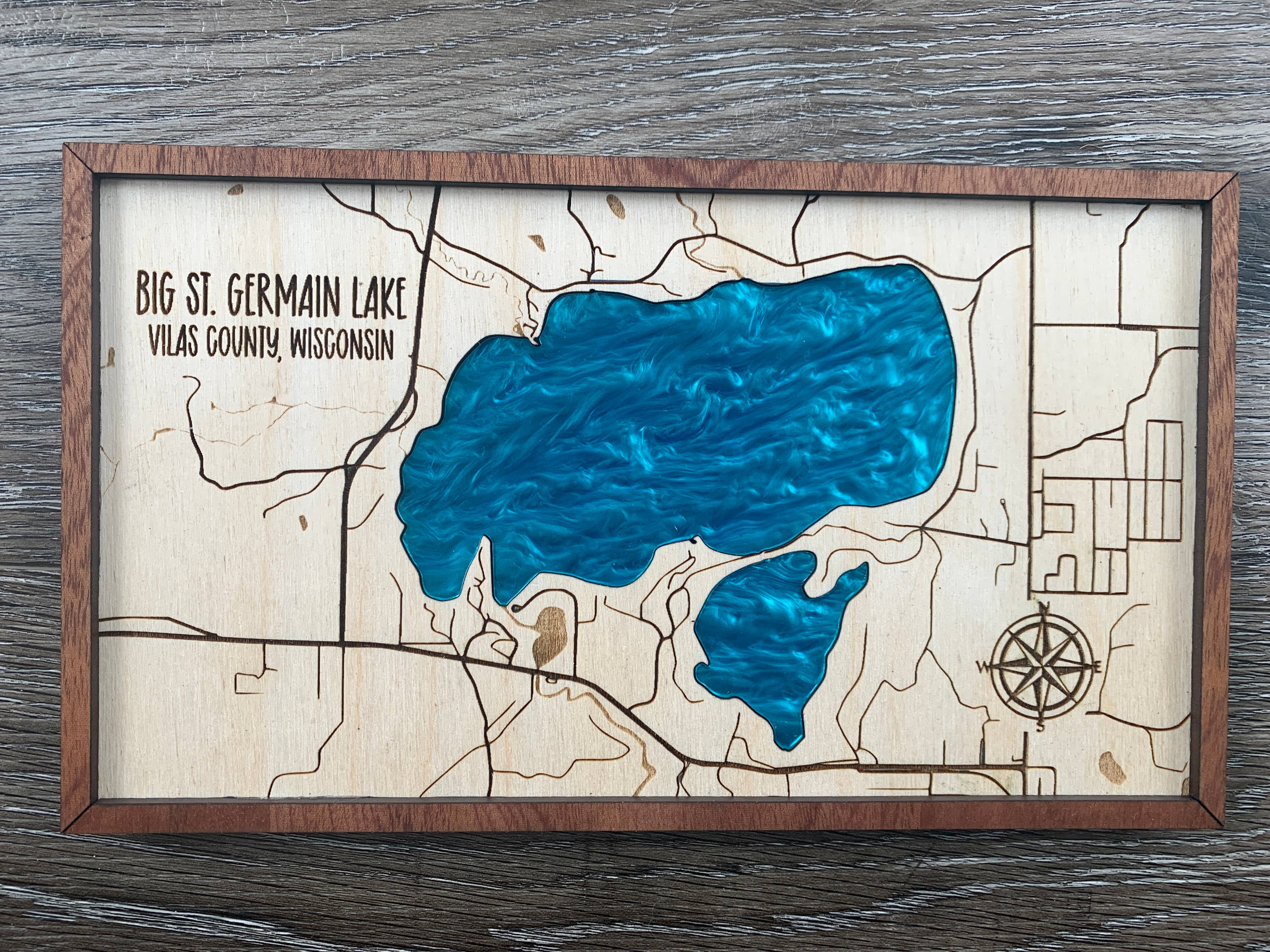 SJ Imaginations - Wholesale Map - Custom lake or city maps7