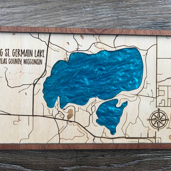 SJ Imaginations - Wholesale Map - Custom lake or city maps7