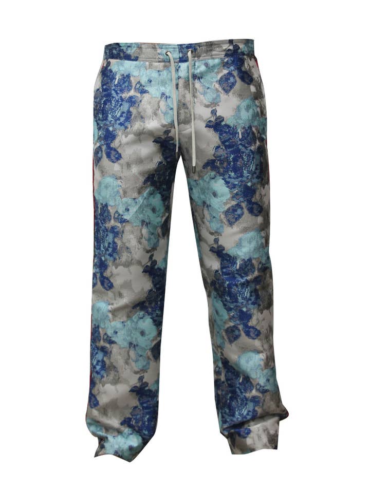 OREN KASH – Großhandel Hose – Herren – Hose aus Brokat mit Blumenmuster