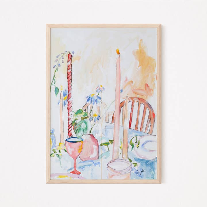 Le thé est prêt - Imprimer pour la vente par Holly Bright Art