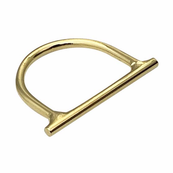 Minimal Bar Bombshell Ring for wholesale by SLATE + SALT