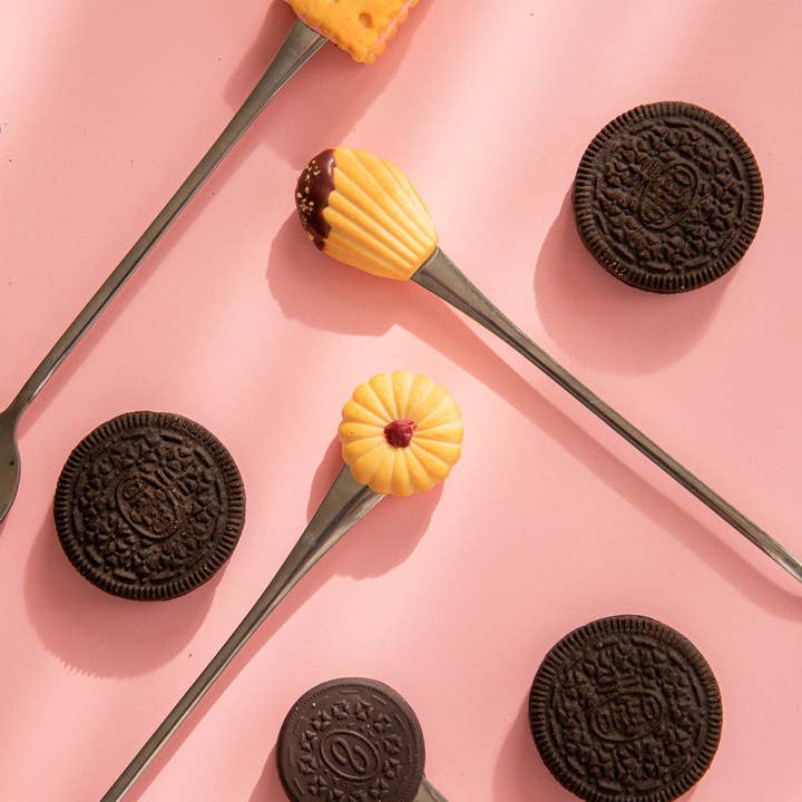 BISCUIT SPOON SET for wholesale by Lulou Bijoux