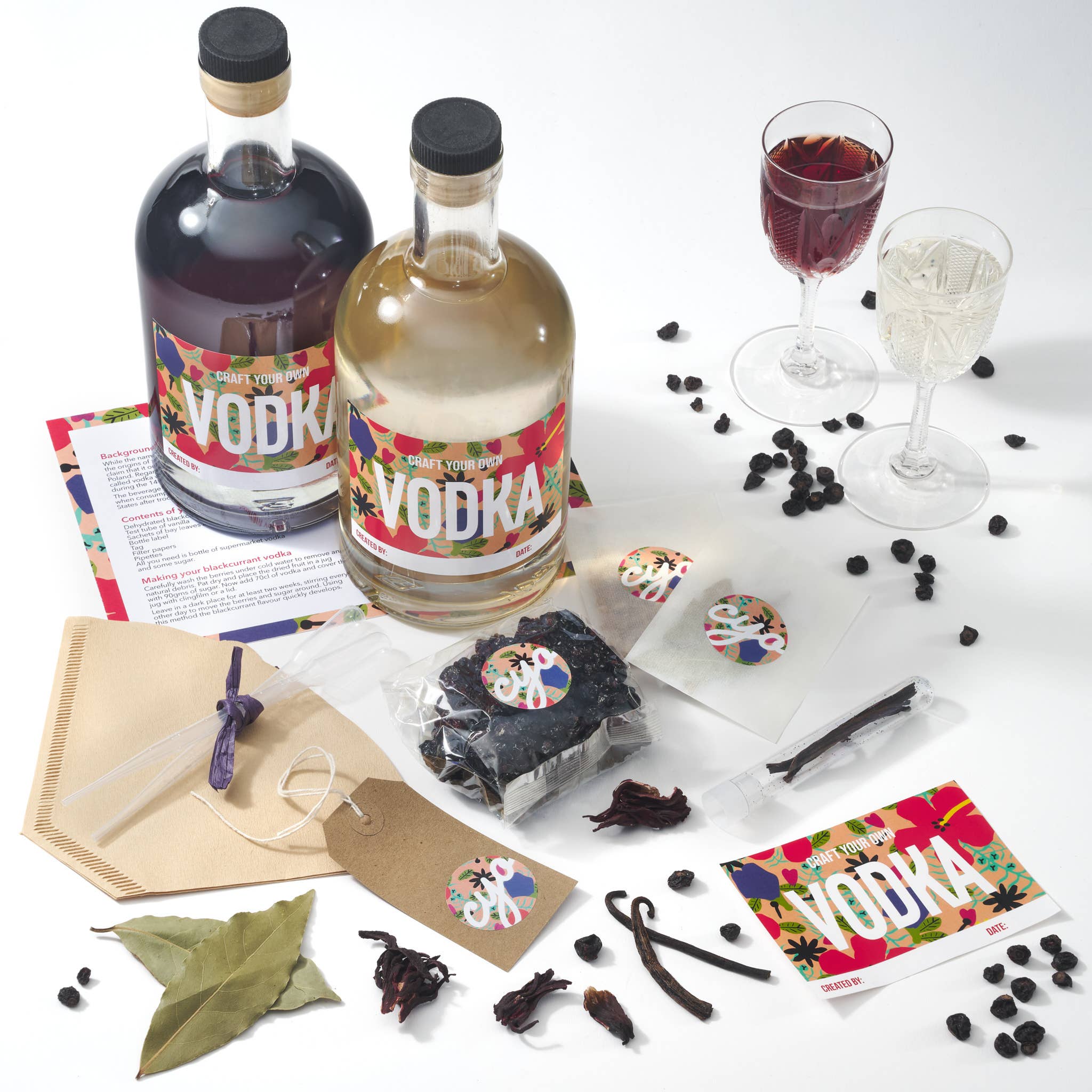 Craft Your Own – wholesale DIY beer/alcohol kit – The Florian Letterbox Blend Your Own Vodka2