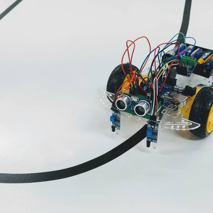 Barnabas Rover: Arduino-Compatible 2WD DC Motor Car Kit (Ages 11+) for wholesale by Barnabas Robotics