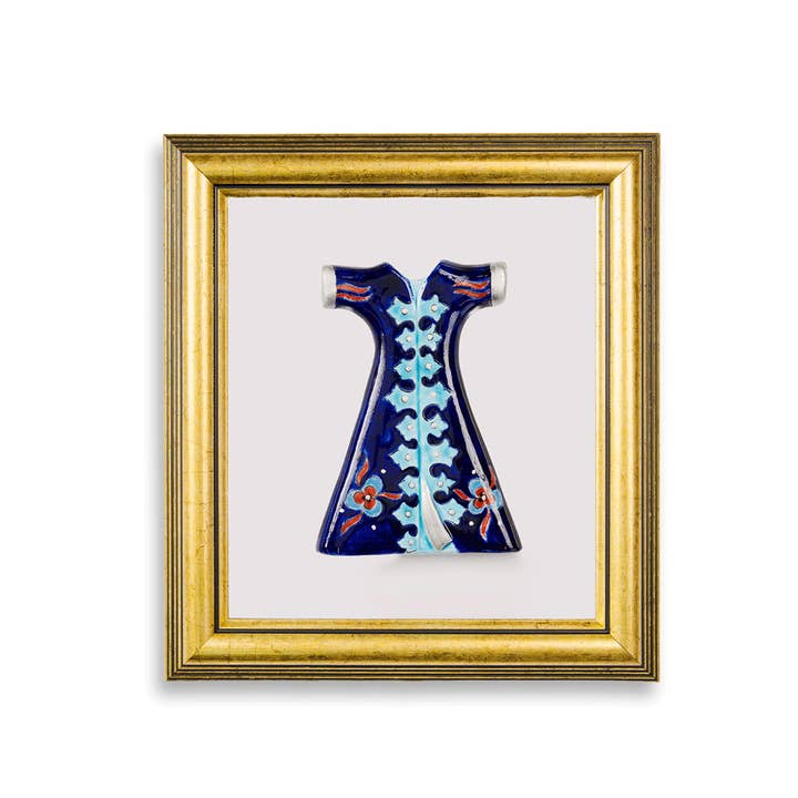 Kaftan en céramique - Marine 3 pour la vente par House Of Motifs