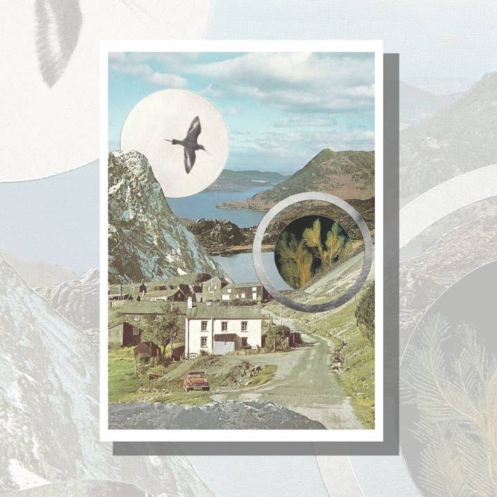 Quaint British Town - Print for wholesale by LocalHotelParking