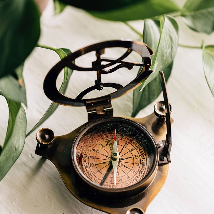 Ten Thousand Villages - Wholesale Navigational Compass - Sundial Compass
