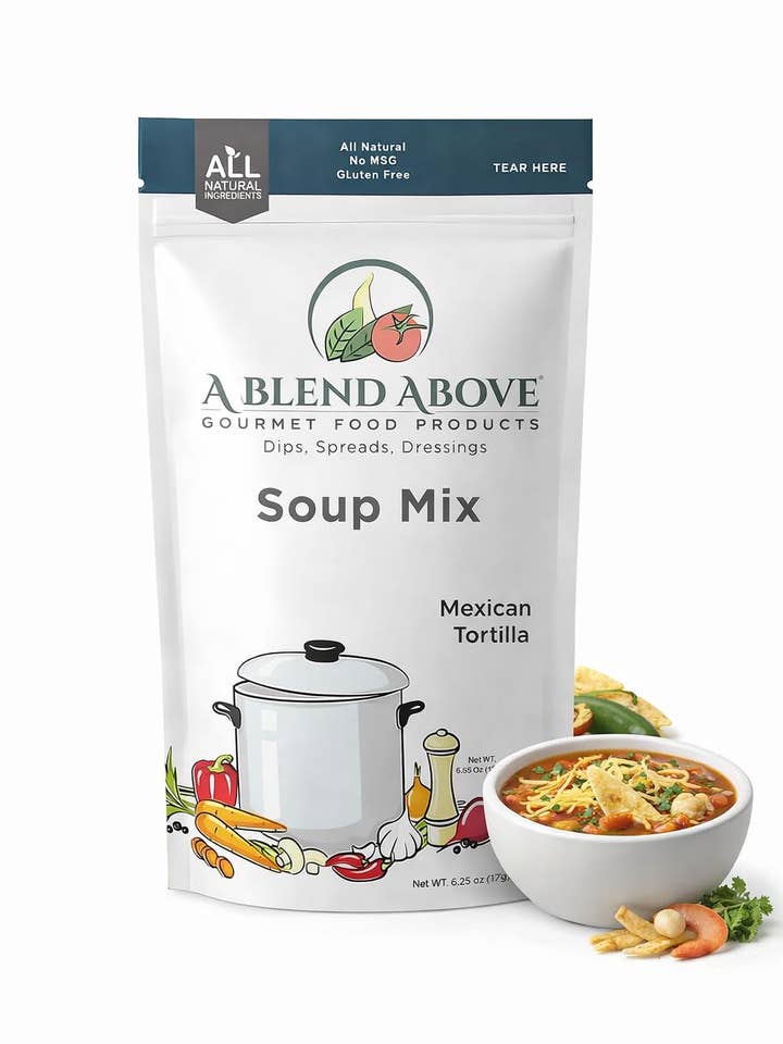 Mexican Tortilla Soup Mix for wholesale by A Blend Above