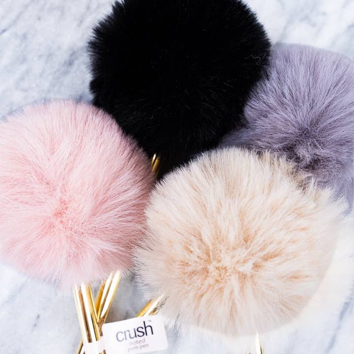 Wholesale Accessory Market - Wholesale Pen - One Crush Noted Pom Pen - SHIPS ASSORTED