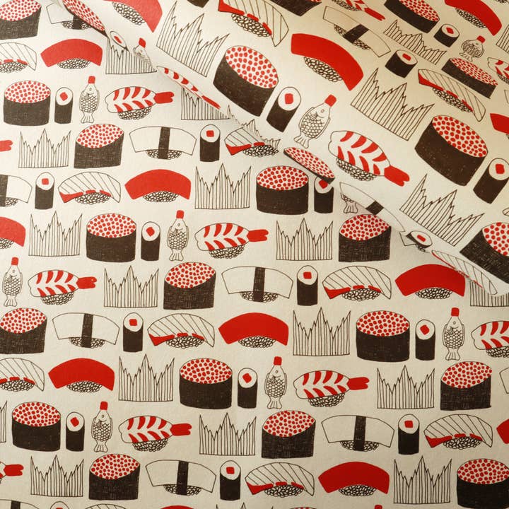 REGARO PAPIRO - Vendita all'ingrosso Rotoli di carta da regalo - Carta da regalo Washi -SUSHI-2