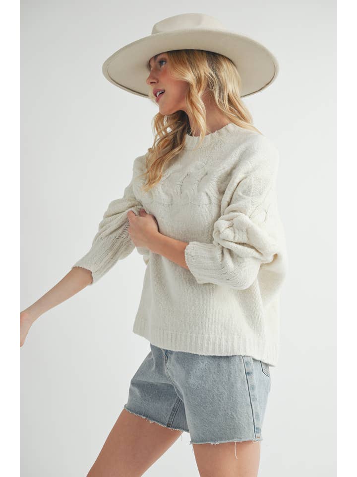 AEMI + CO - Wholesale Knit Sweater - Women's - 3205EK Elaine Sweater 216