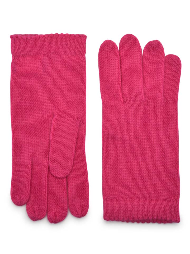 (K3140) Gant de poignet en laine pour femmes en tricot classique pour la vente par AMATO NEWYORK Carolina Amato