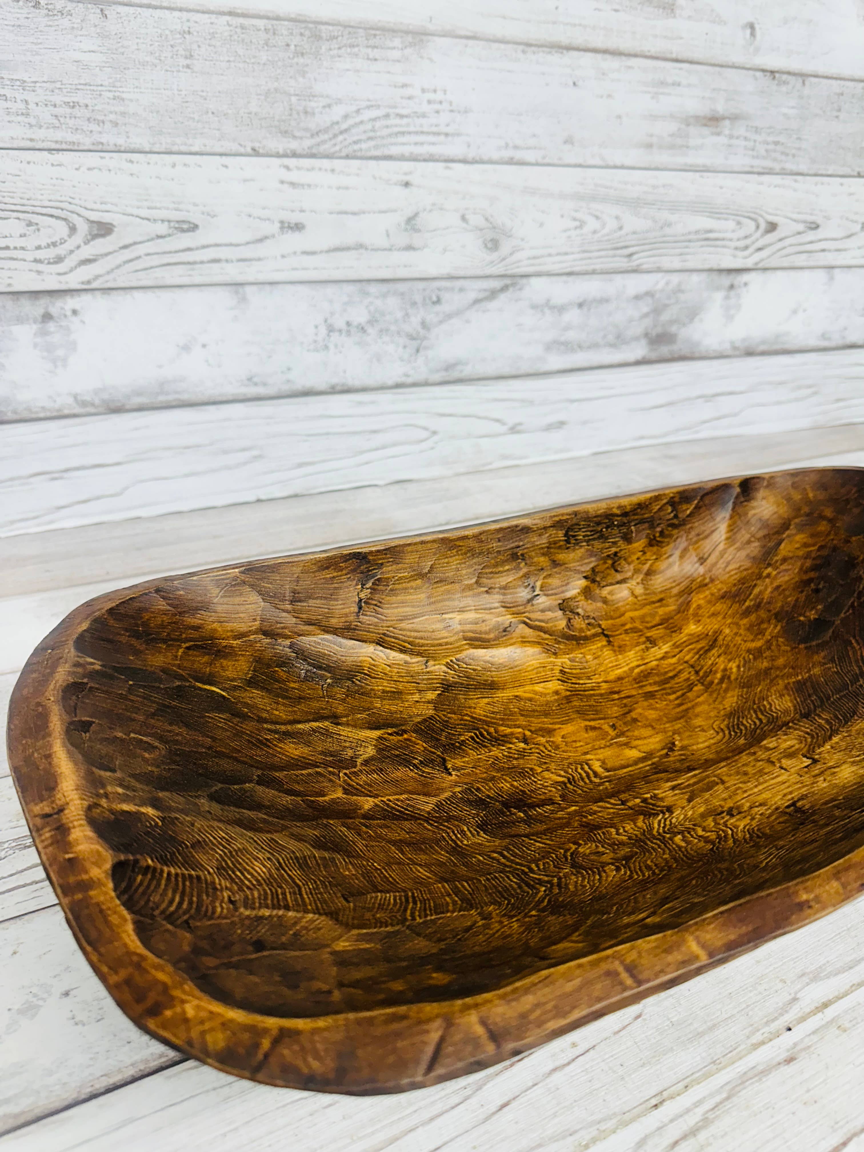 VALENTINA IMPORTS INC - Wholesale Sculpture -  Large Santa Fe Dough Bolw 4