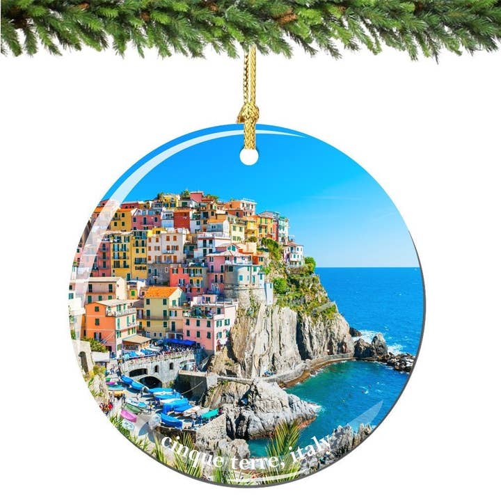 Italy Christmas Ornament for wholesale by City Souvenirs