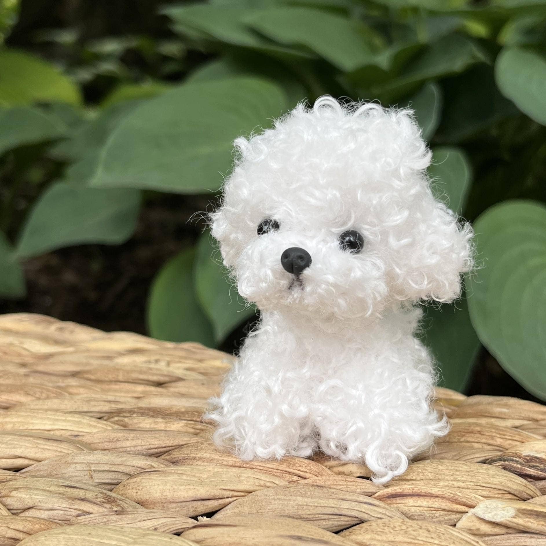 JOYFULJOTS - Wholesale Decorative Figurine - Handmade Curly Mini Poodle – Cute Dog Decoration5