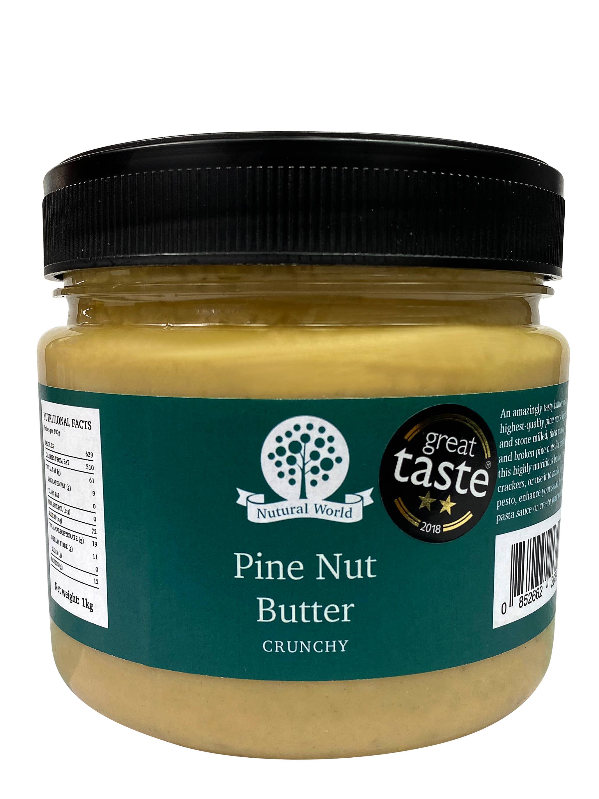 Nutural World – wholesale Nut butter – Nutural World – Pine Nut Butter – Crunchy - 1kg