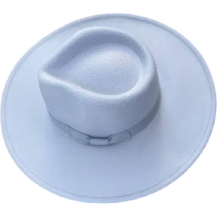 Portia Hat - Wholesale Fedora - Women's - Vegan Felt Rancher Hat with Grosgrain Bow9