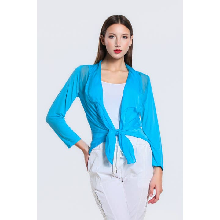 TINA Stephens Italy/Tees By Tina – wholesale Wrap – Women's – Ansley Silk Front Tie Wrap (BQ233)12