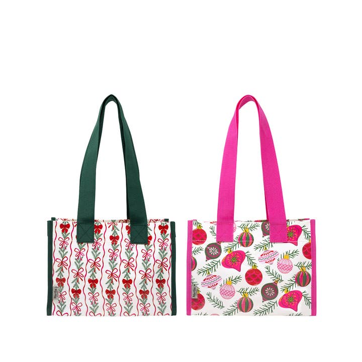 Mini Market Tote Set, Ornaments/Holiday Bow Stripe and other Purchase Wholesale bearspaw christmas market. Free Returns & Net 60 Terms on Faire trending on Faire.