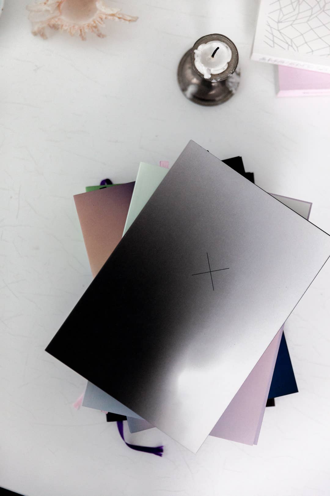 Aura notebook - Wholesale Notebook - Aura notebook A5 | MONOCHROME SLIM19