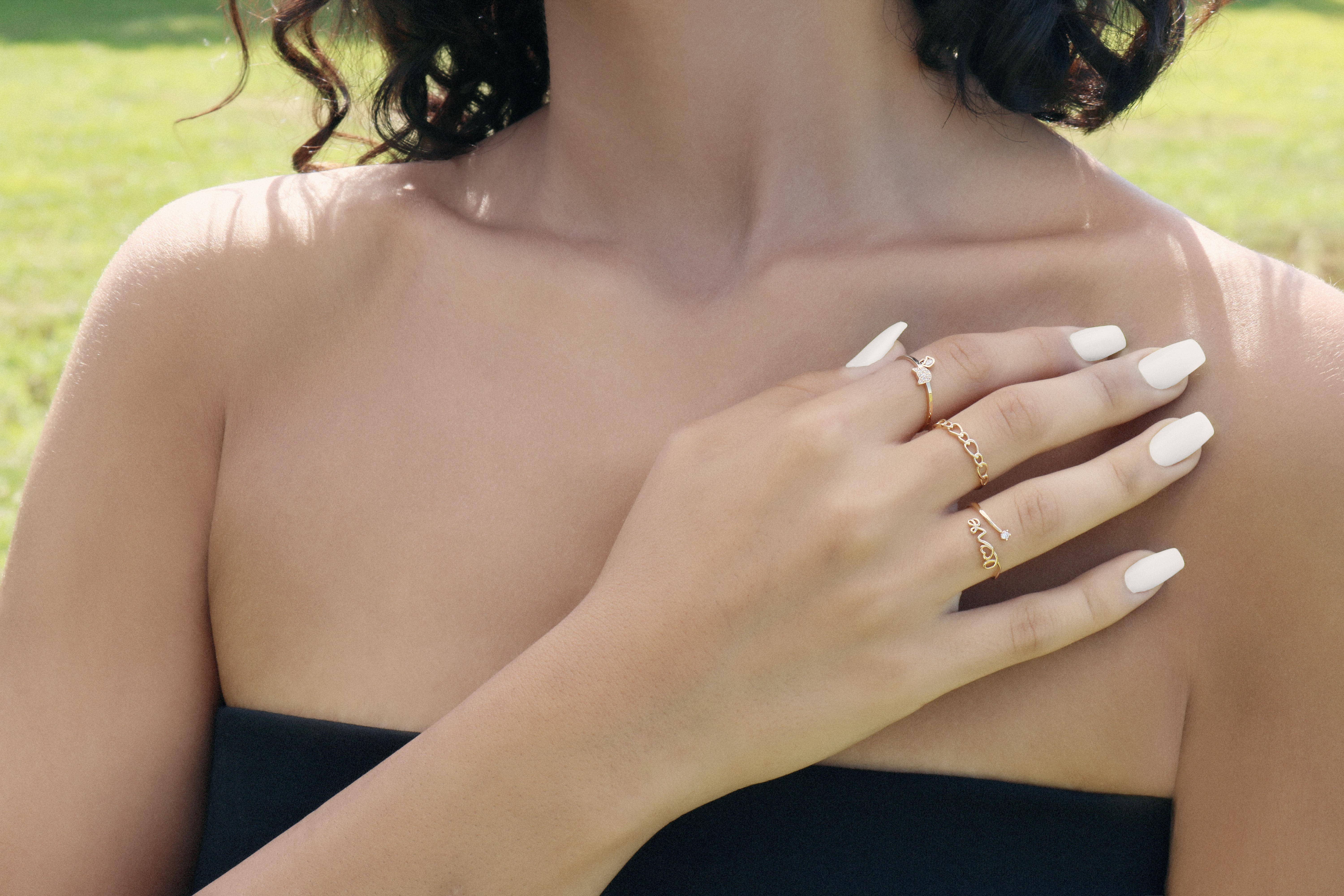 NY Gold & Silver Trading Inc. - Wholesale Band/Stacked Ring - Solid 14K Gold Cuban Link Style Ring3