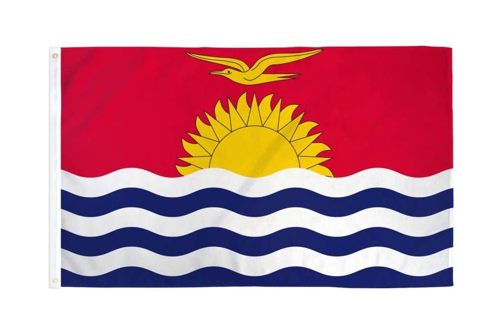 Flags Importer - Wholesale Flag - Kiribati Flag 3x5ft Poly0