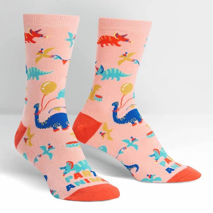 Sock it to Me - Wholesale Socks - Women's - Women's Crew Sock: Party Animal