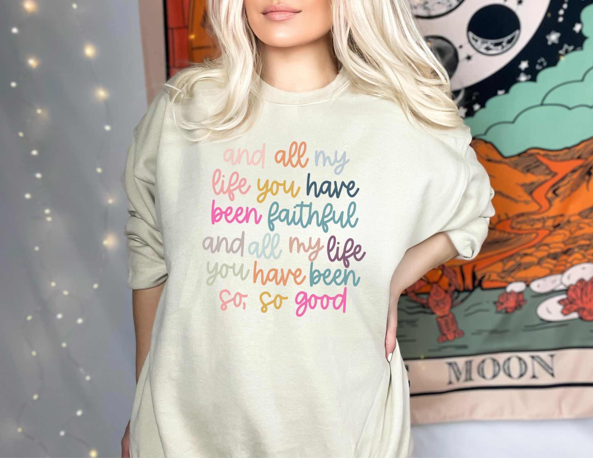 Shop Praise Creations - Wholesale Graphic Sweatshirt - Women's - Goodness of God Sweatshirt- Christian Sweatshirt2