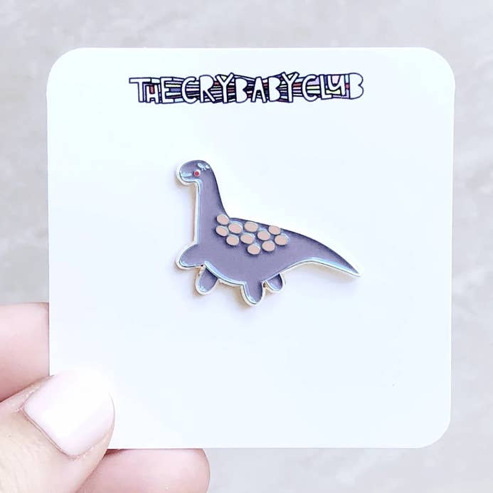 Nessie Enamel Pin for wholesale by The Crybaby Club