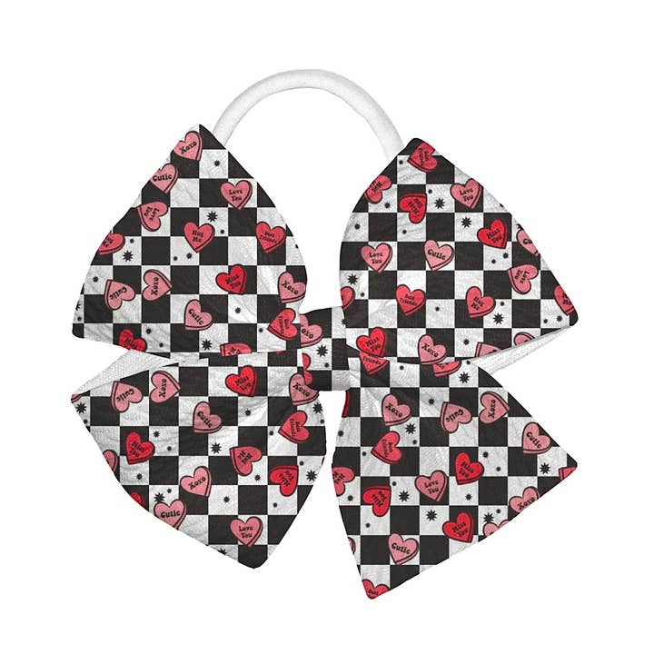 Sweetheart Pinwheel Nylon Headband for wholesale by Happy Day Bowtique