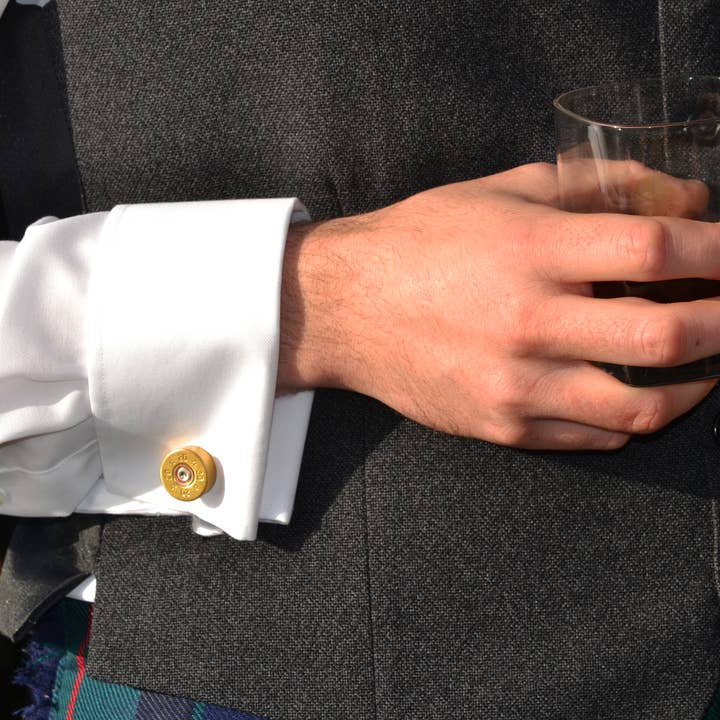 J Boult Designs - Wholesale Cufflinks - Shotgun Cartridge Cufflinks — Country Gift1