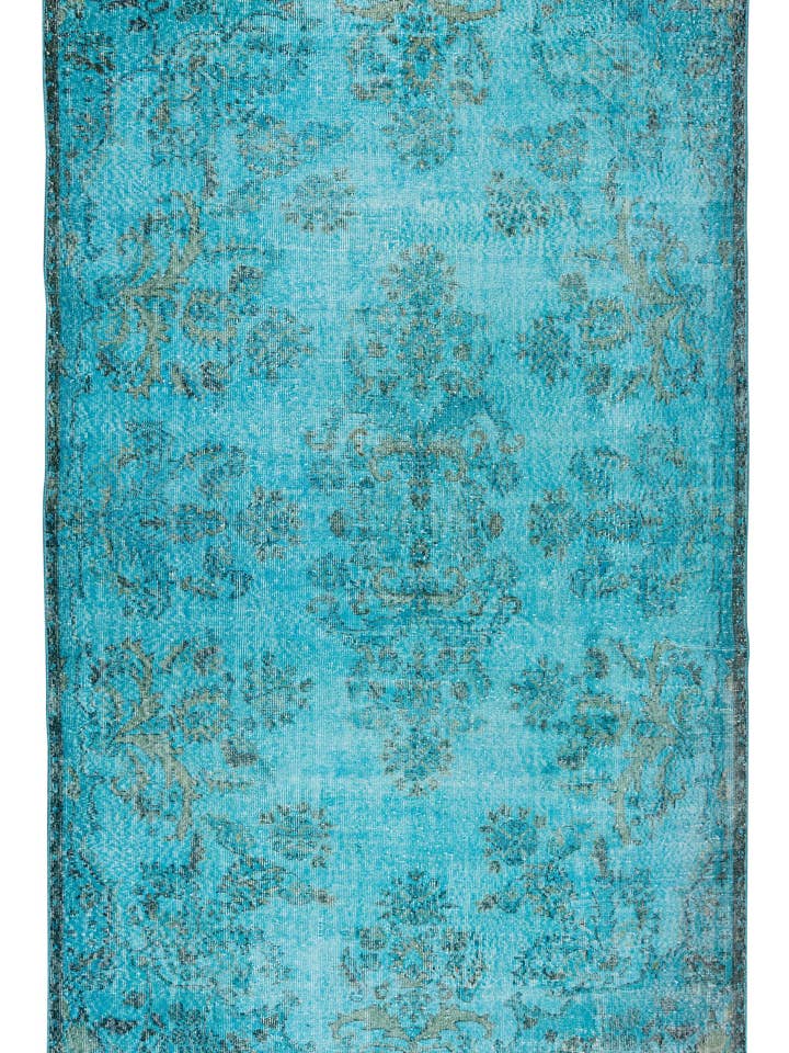 Tapete Turco Moderno com Anodo à Mão de 6x10,3 Pt em Azul Azul-azul-azulado por atacado de Rug Specialist LLC.