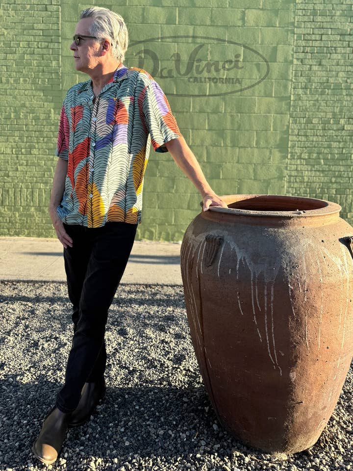 Woody | Men's Short-Sleeved Shirt | Available to ship within Europe for wholesale by Virgoan Wish LLC