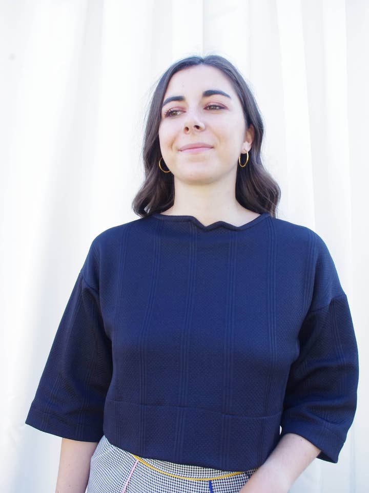 Agathe sweater black for wholesale by mars loves her