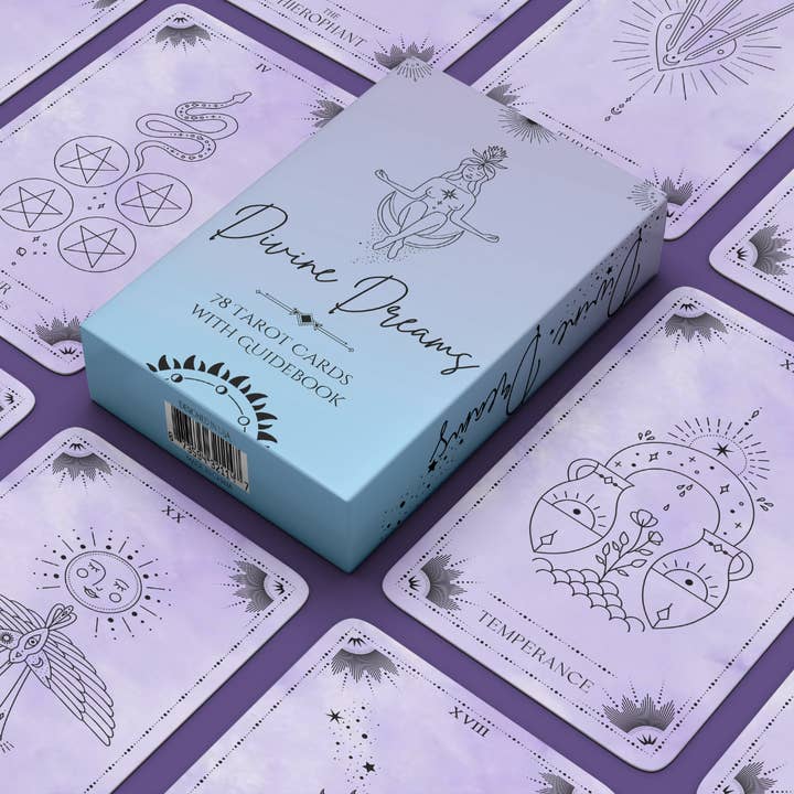 Designs by Deekay Inc. - Wholesale Tarot Cards - Divine Dreams Tarot Card Deck