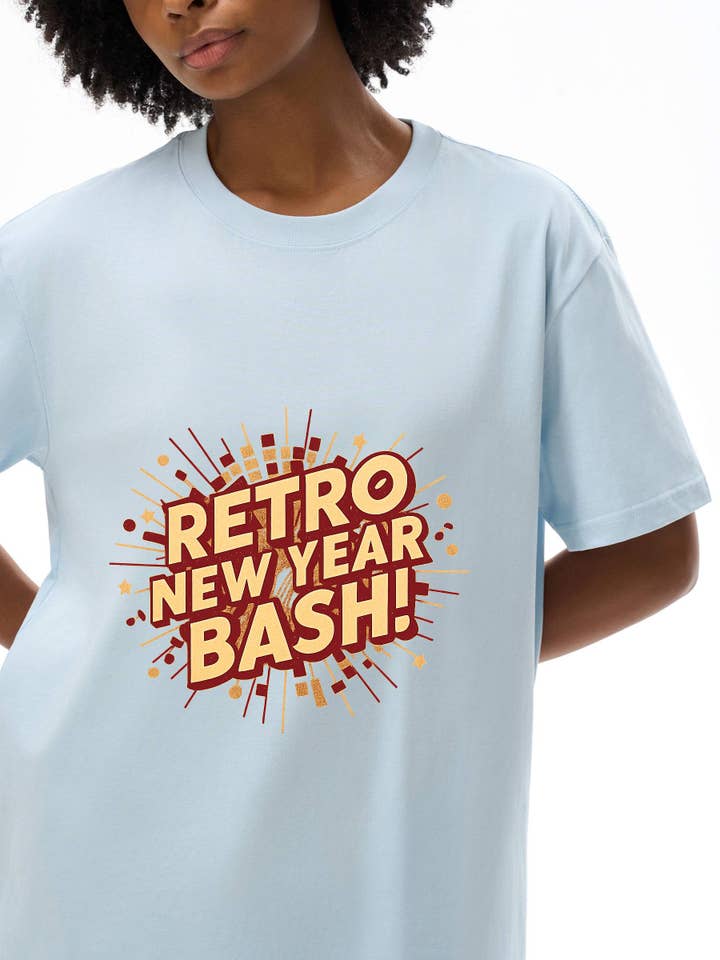 Queen Fashion - Wholesale T-Shirt (Graphic) - Unisex - new year bash retro graphic apparel – DTG Printed Tee18