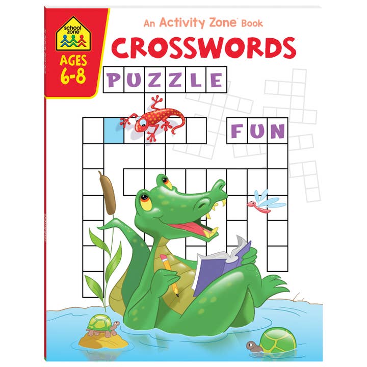 School Zone Activity Zone Crosswords for wholesale by Hinkler Australia