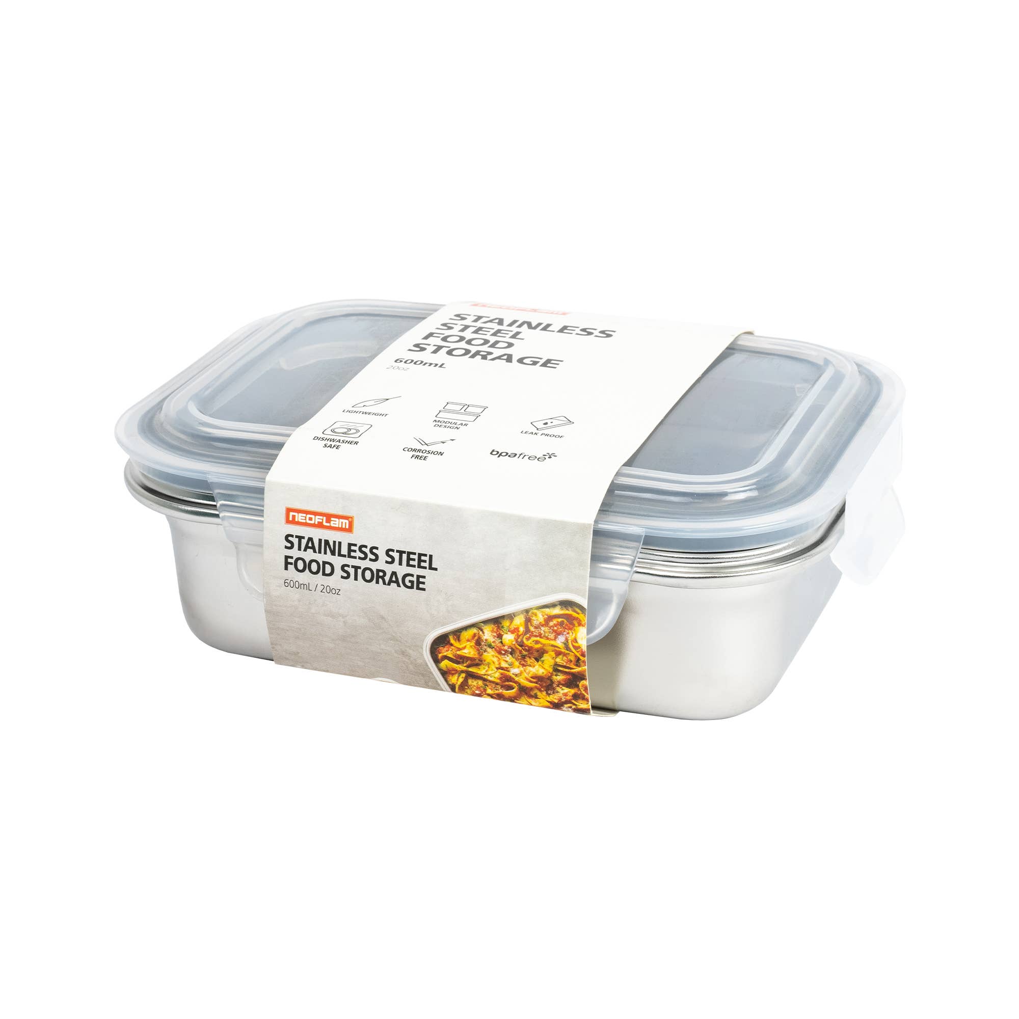 Neoflam - Wholesale Food Storage Container - Stainless Steel Rectangle Food Container2