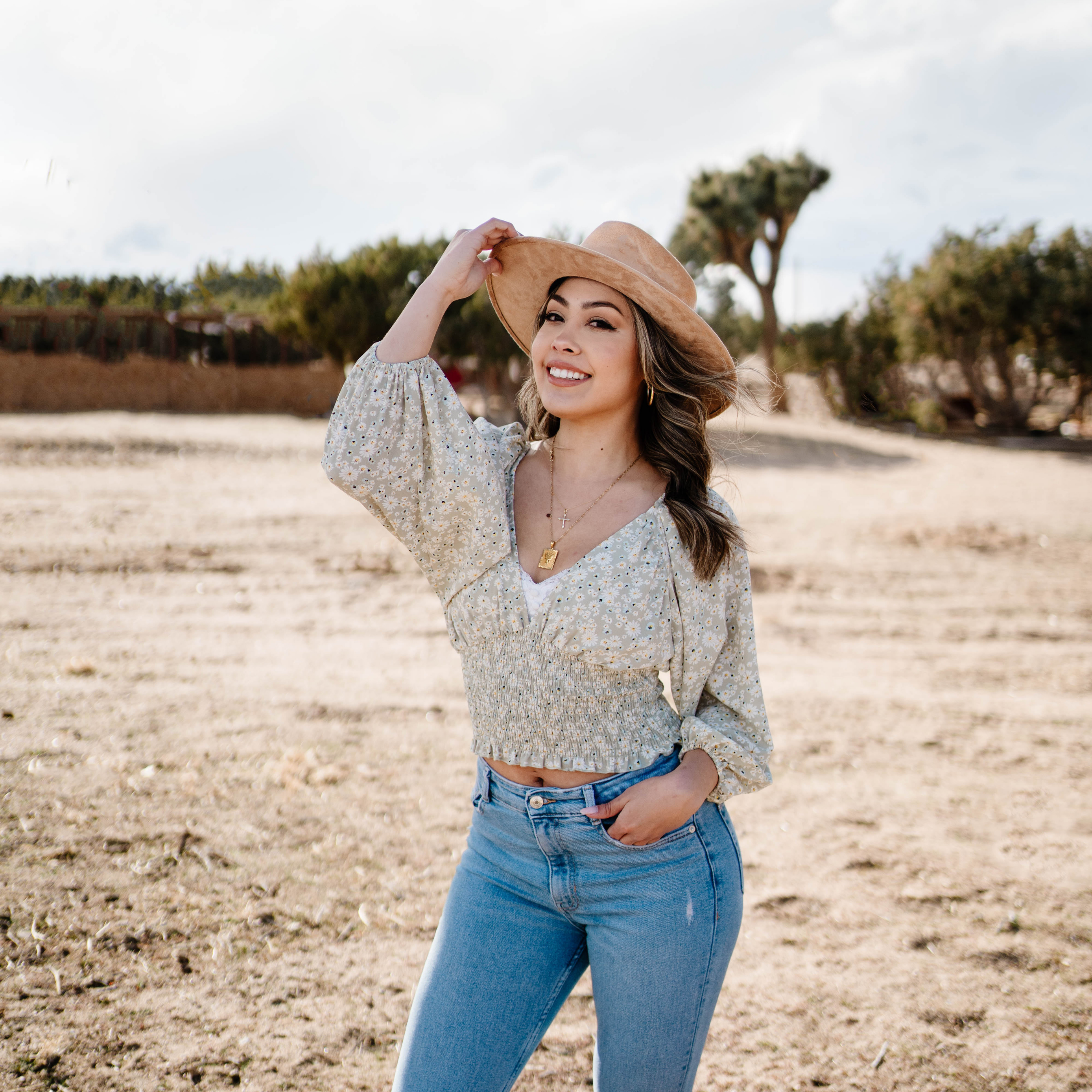 The Modern Cactus Co - Wholesale Fedora - Unisex - Vegan Suede Rancher Hat32