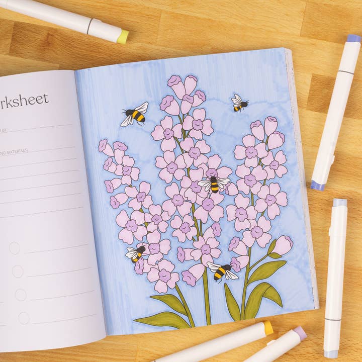 Elyse Breanne Design - Wholesale Coloring Book - Adult - Garden Avenue Coloring Book