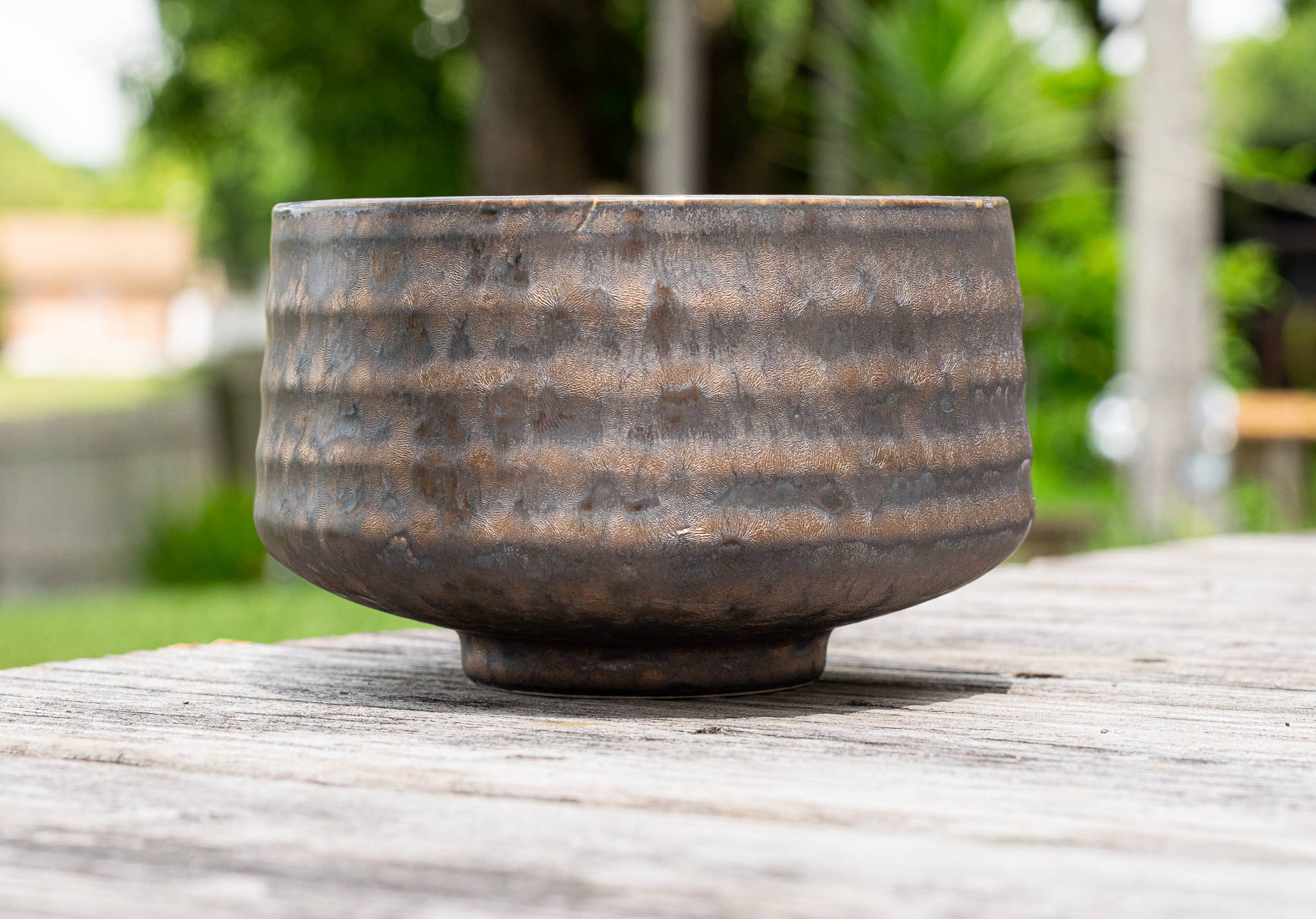 Aprikalife - Venta al por mayor Tazón - Tazón Matcha japonés artesanal negro y dorado6