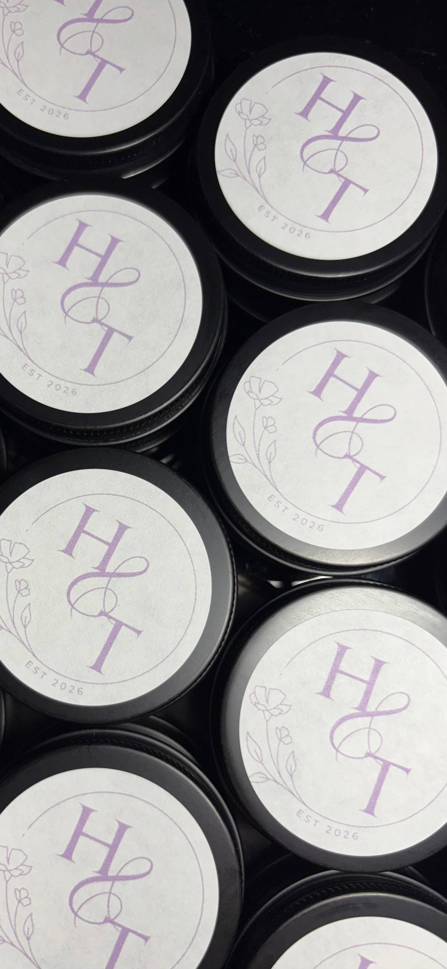 The Cabin Boutique Co - Wholesale Jar/Filled Candle - 1oz Mini Candles - Custom with your design!3