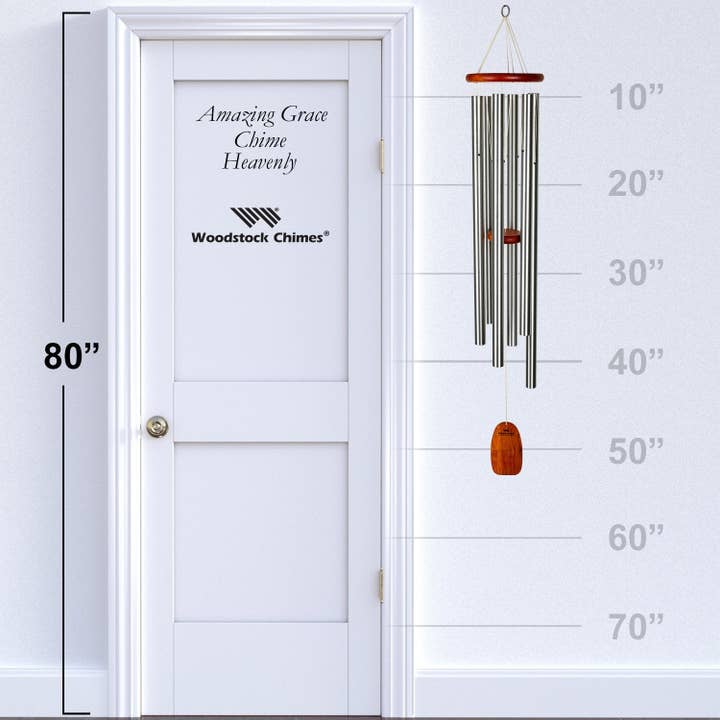 Woodstock Chimes - Wholesale Wind Chime - Amazing Grace® Chime - Heavenly3