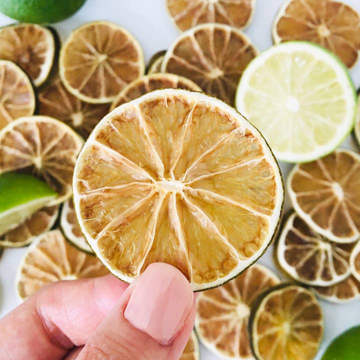 FreshDried - Wholesale Dried/Dehydrated Fruit - Dried Lime Wheels - organic