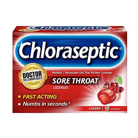 Shop The King - Wholesale Lozenges/Cough Drops - Chloraseptic Lozenge Chry 18 oz Single Box0