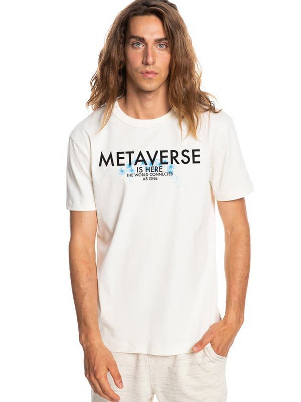 DOTCOM - Wholesale Screen Printed T-Shirt - Unisex - Metaverse