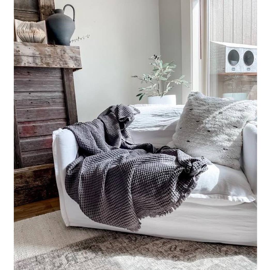 TranquilUSA - Wholesale Throw Blanket - Waffle Soft 100% Turkish Cotton Blanket -  5 Colors 2