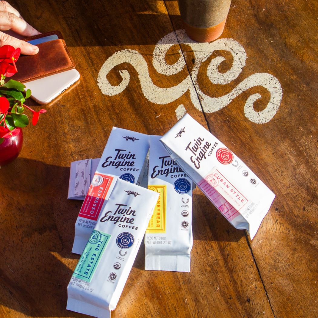 Twin Engine Coffee - Wholesale Ground Coffee - Traveler 1-Pot Organic Specialty Fair Coffee / Espresso5